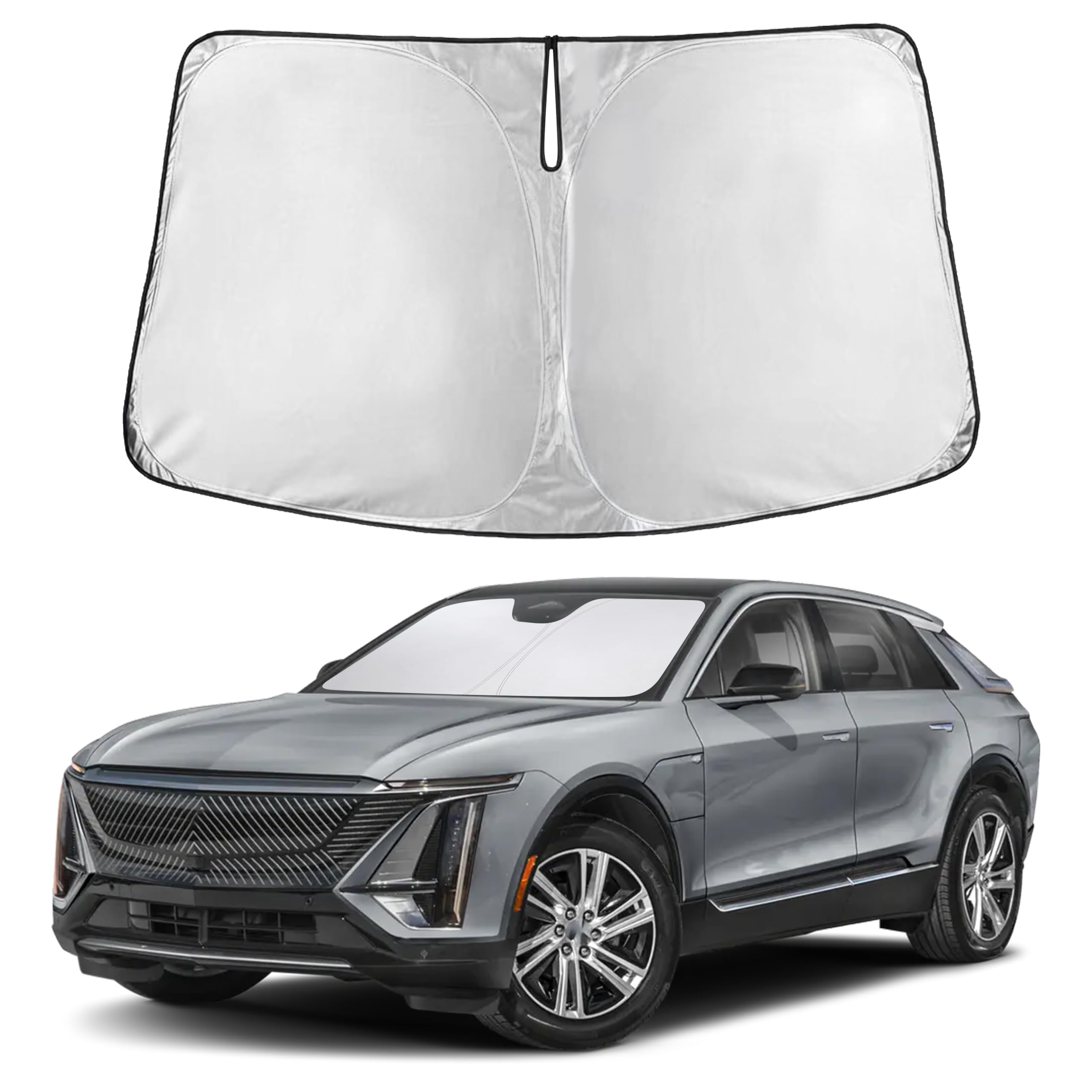 Reflective RV Windshield Sunshade for UV & Heat Protection