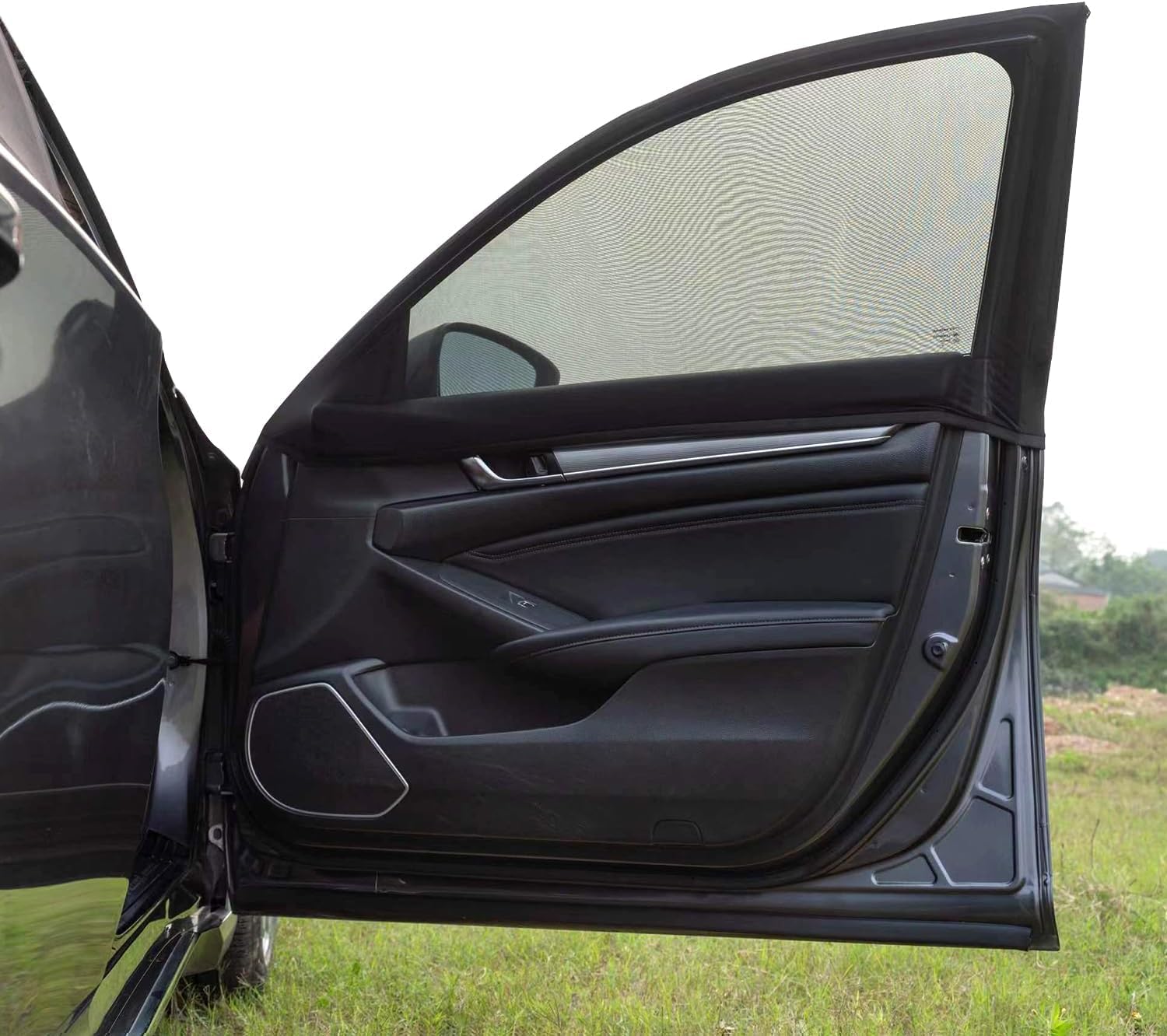 Universal Elastic Rear Side Window Sun Shades for Cars