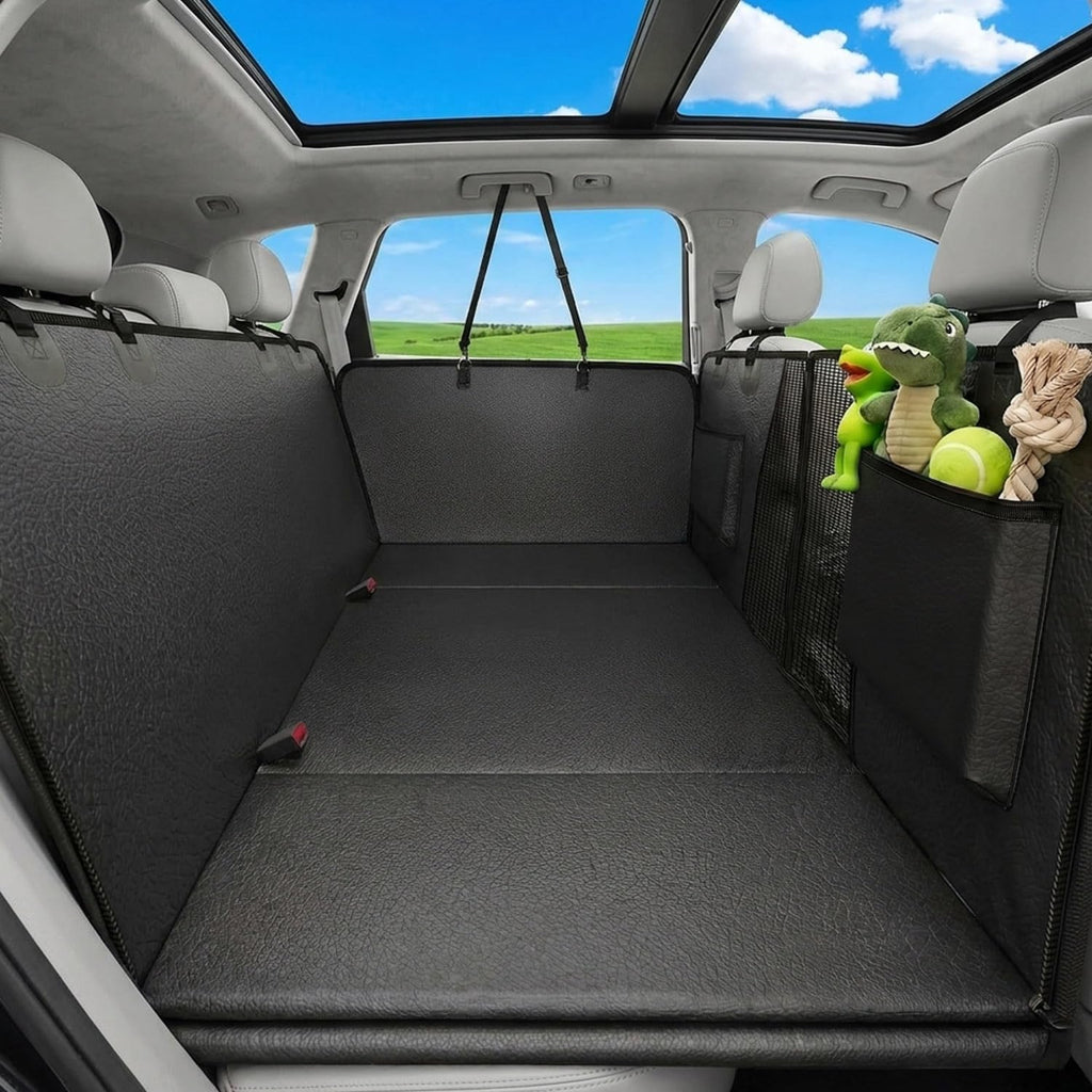 Waterproof 600D Dog Car Seat Cover Hammock for Cars & SUVs