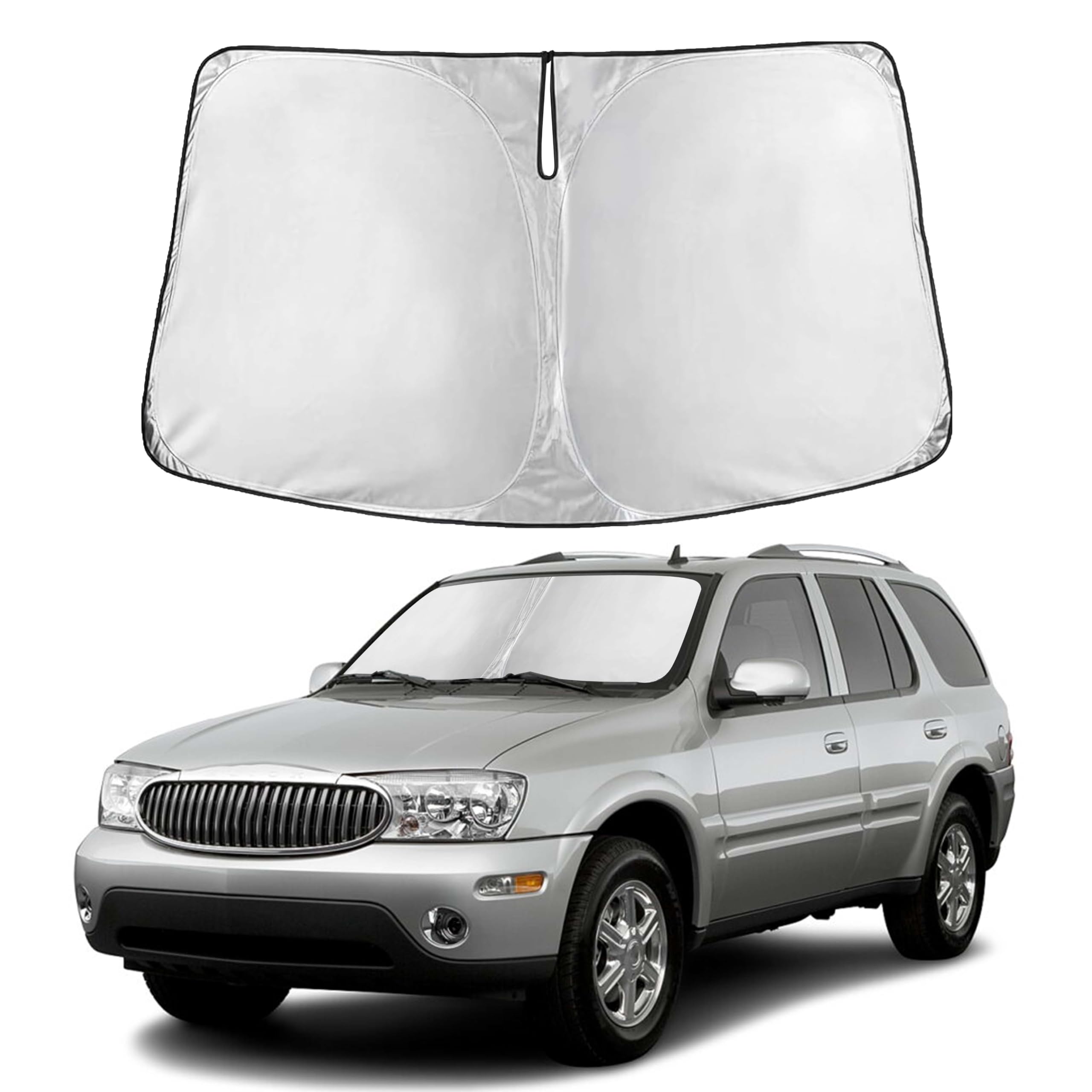 Reflective RV Windshield Sunshade for UV & Heat Protection