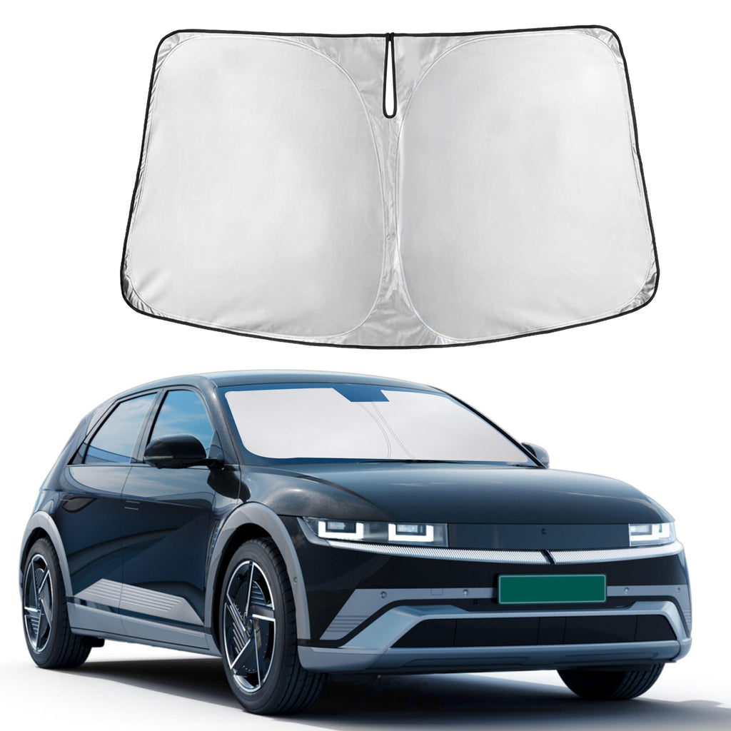 Front Windshield Sun Shade & Car Window Sun Visor