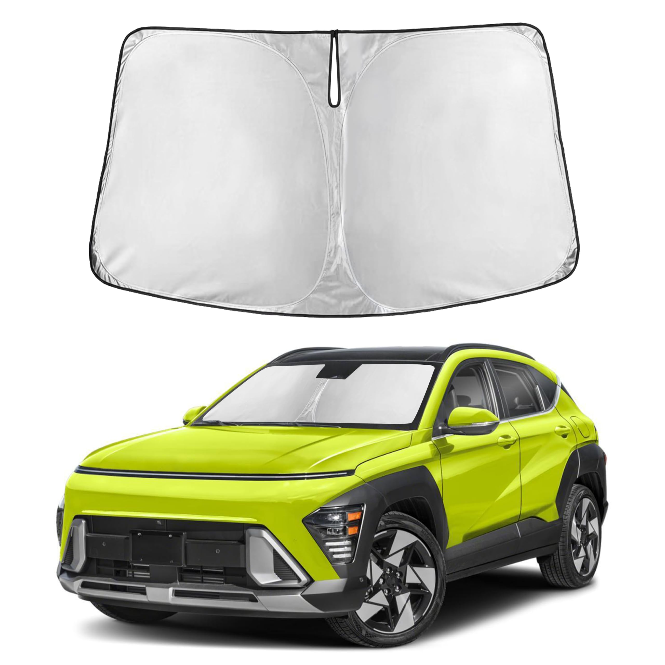 Front Windshield Sun Shade & Car Window Sun Visor