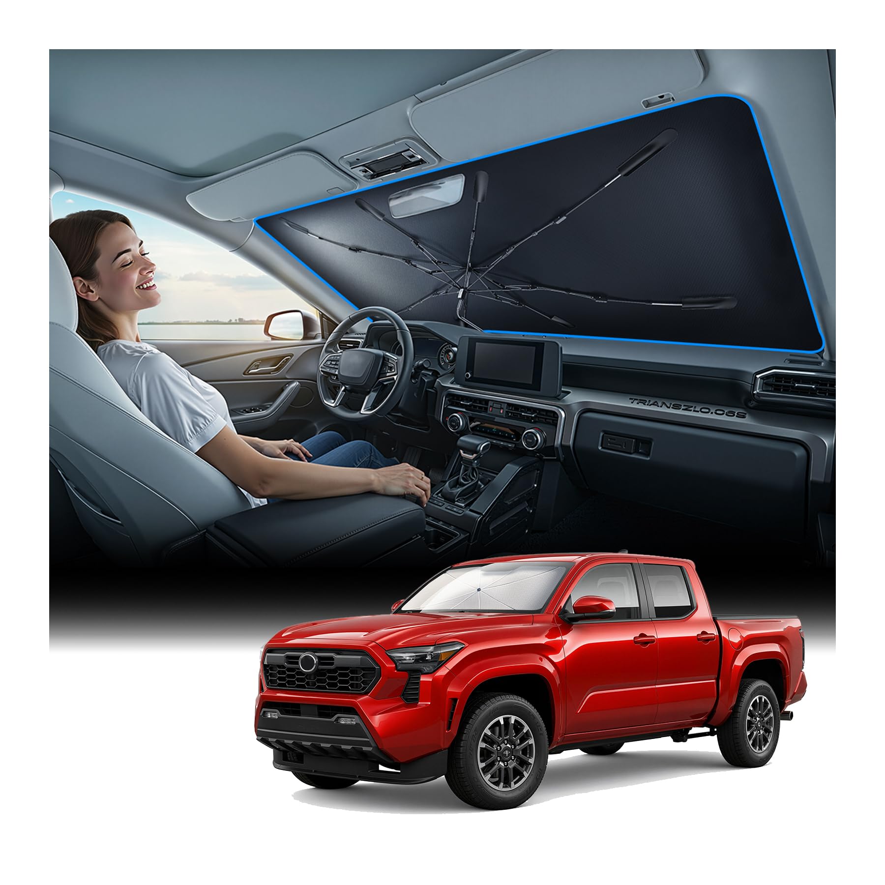 Foldable Windshield Sun Shade Umbrella for Cars