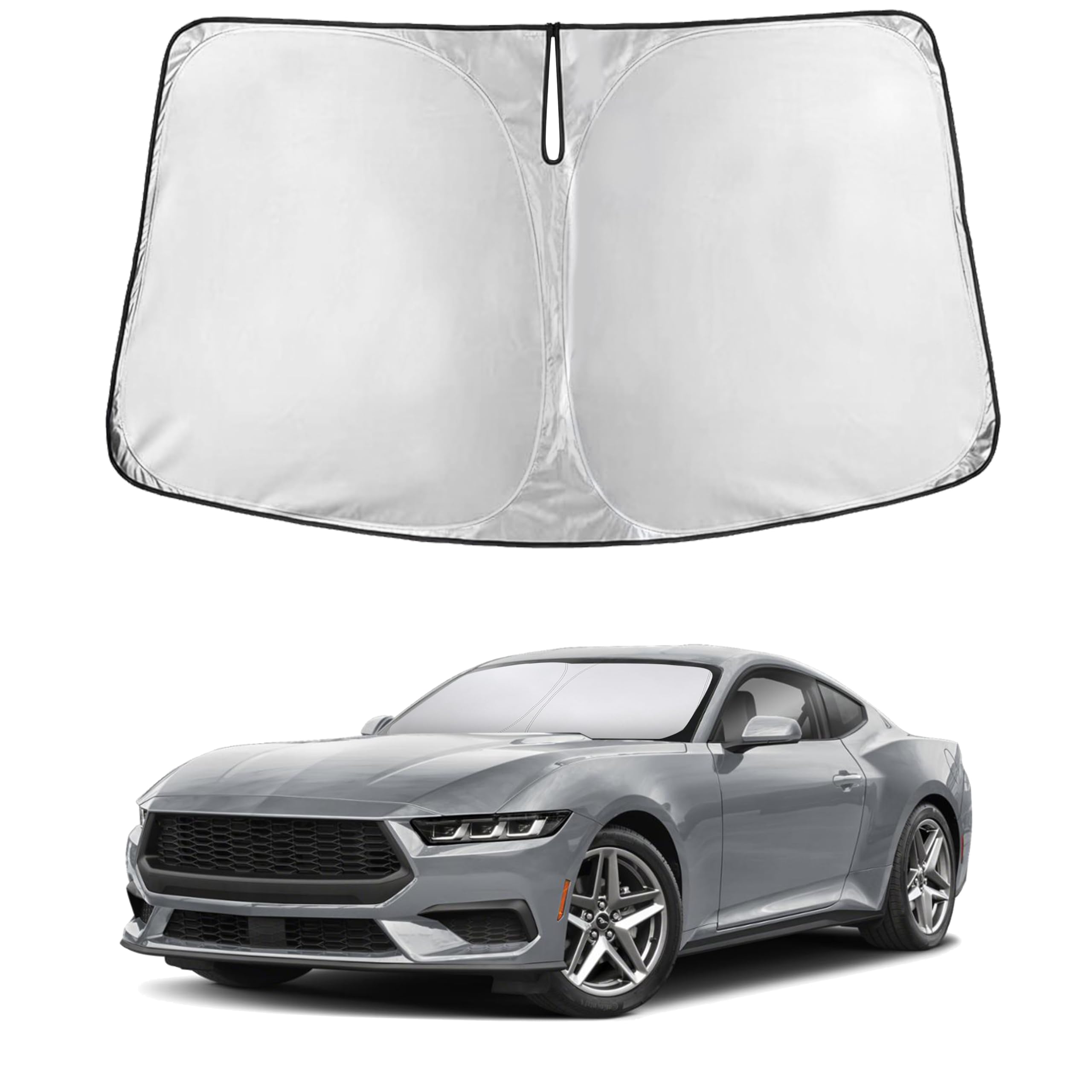 Reflective RV Windshield Sunshade for UV & Heat Protection