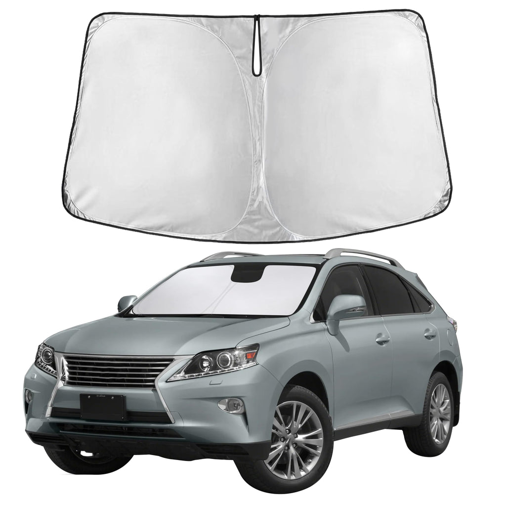 Front Windshield Sun Shade & Car Window Sun Visor
