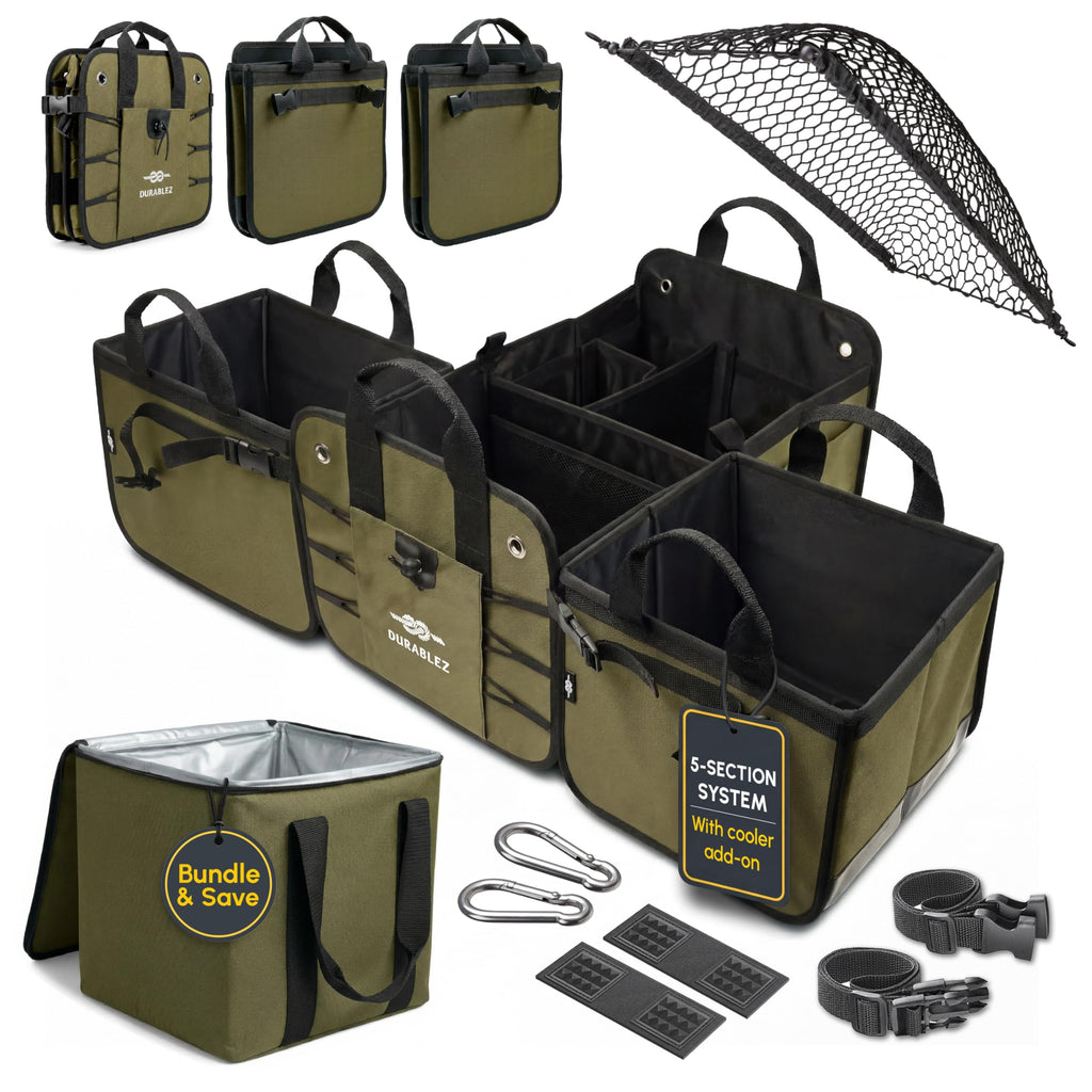 Durable Car Trunk Organizer for Storage & Cargo Management