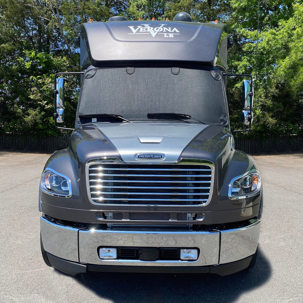 Magnetic RV Windshield Sun Shade for Heat Reduction