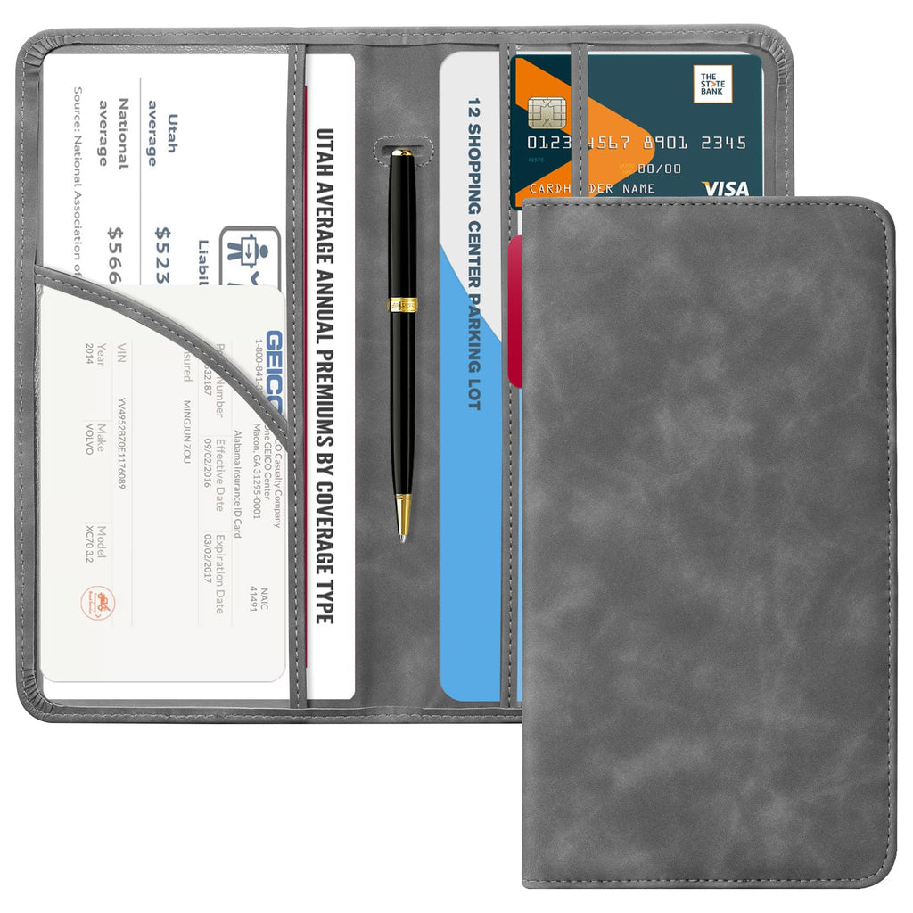 Car Registration & Insurance Holder for Glove Box Storage