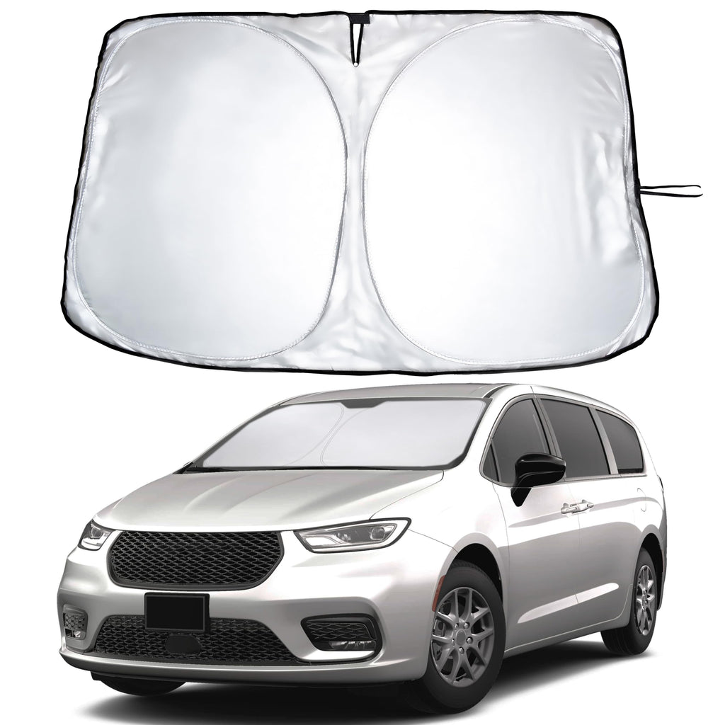 Reflective RV Windshield Sunshade for UV & Heat Protection