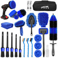 26-Piece Car Detailing Brush & Interior Cleaning Kit