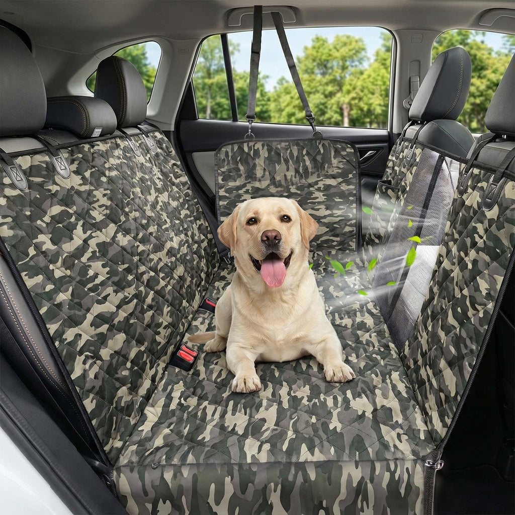 Waterproof 600D Dog Car Seat Cover Hammock for Cars & SUVs