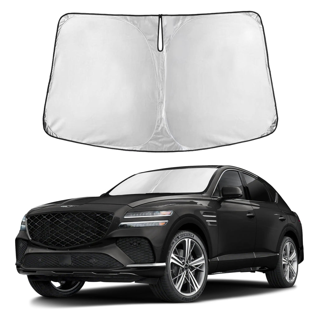 Front Windshield Sun Shade & Car Window Sun Visor