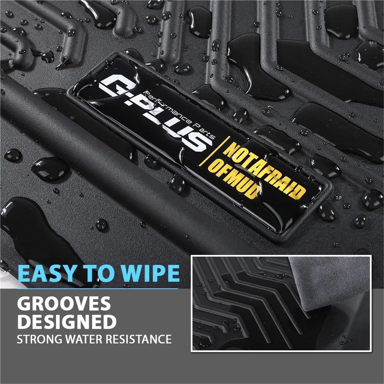 All-Weather TPE Floor Mats for Toyota Tacoma 2005–2015