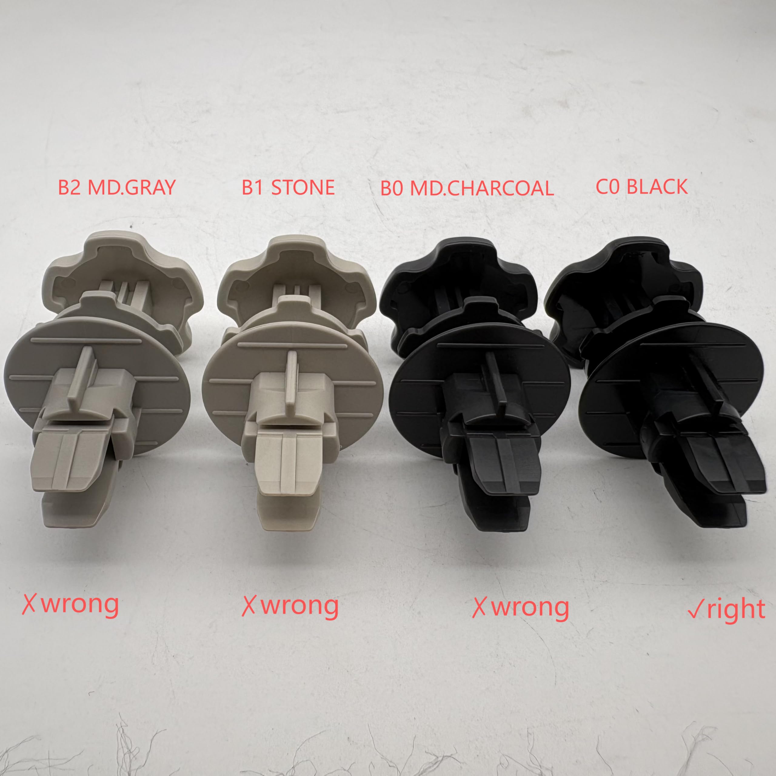 Cargo Net Hook Clips for Toyota Sienna, 4Runner, Tundra & Sequoia
