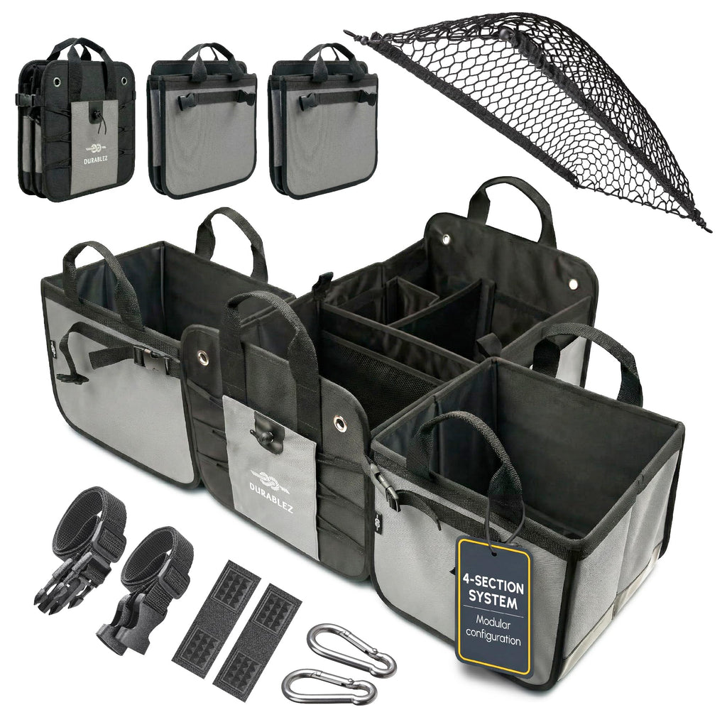 Durable Car Trunk Organizer for Storage & Cargo Management