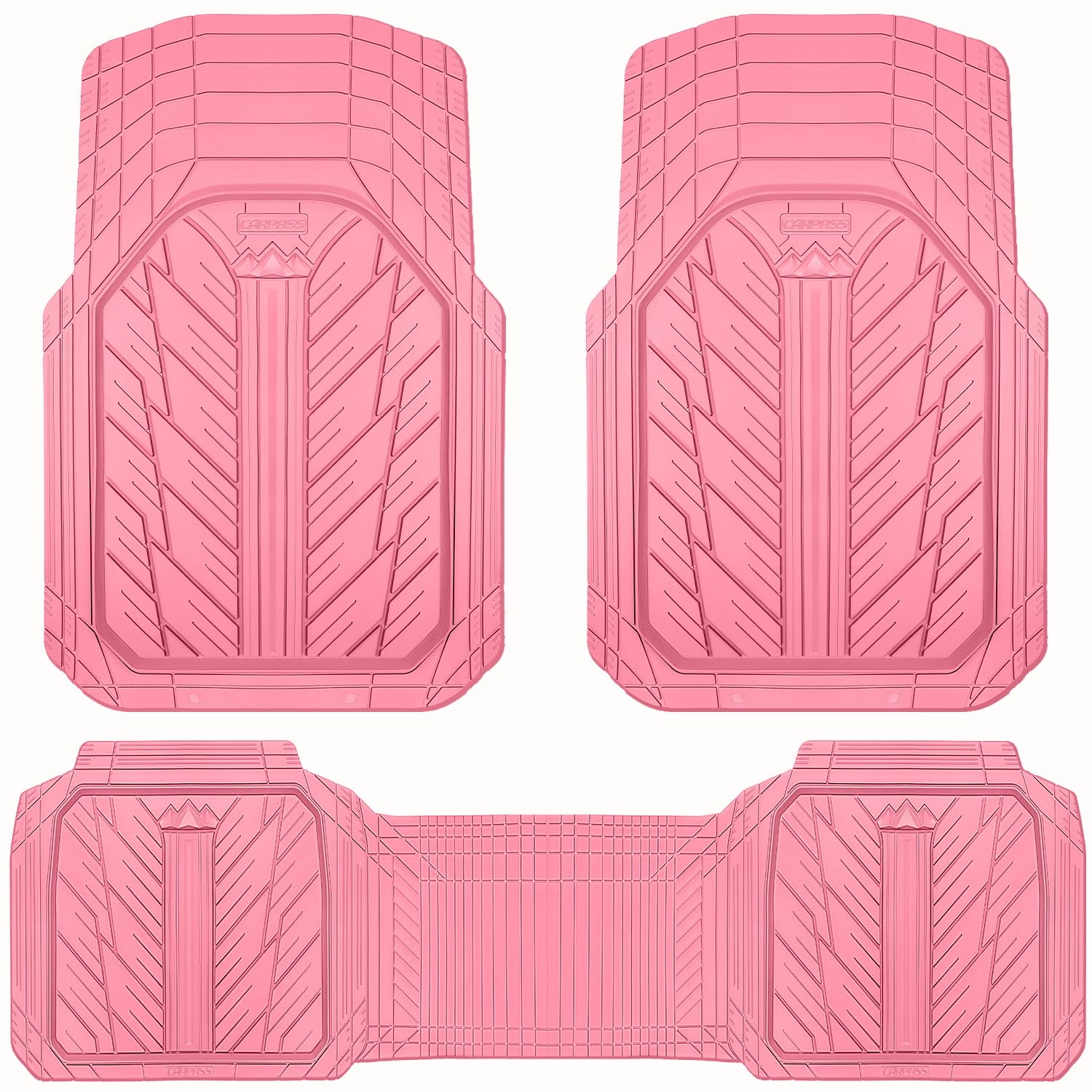 All-Weather Rubber Car Floor Mats for Interior Protection