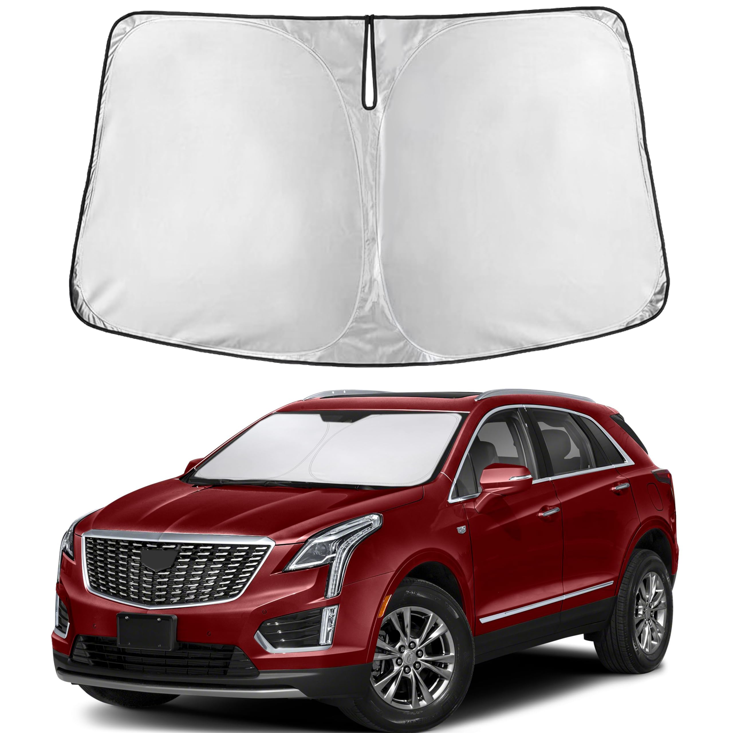 Reflective RV Windshield Sunshade for UV & Heat Protection