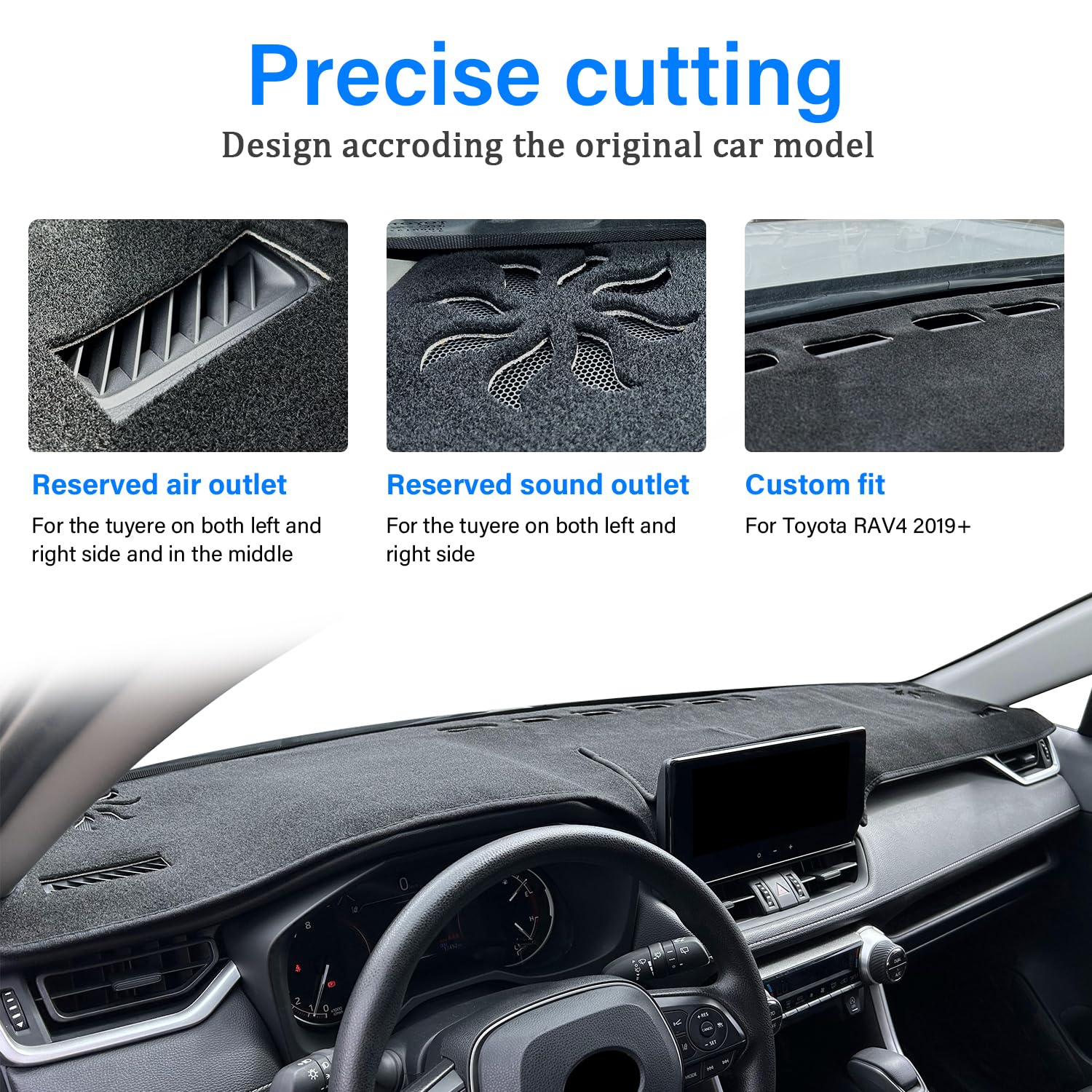Dashboard Cover Protector for Toyota RAV4 Interior