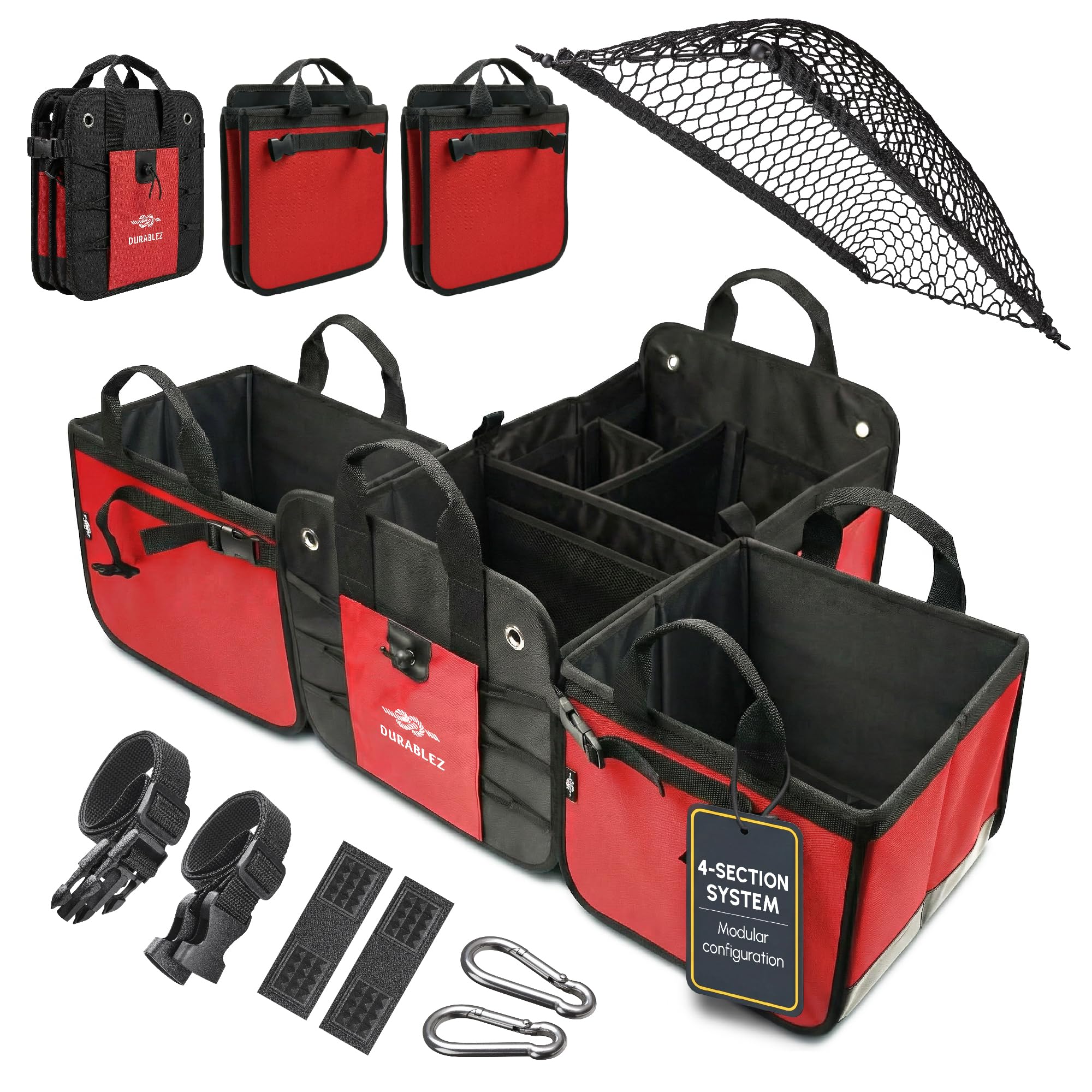 Durable Car Trunk Organizer for Storage & Cargo Management