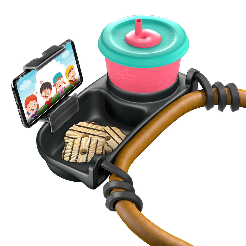 Universal Stroller Snack Tray & Cup Holder Attachment
