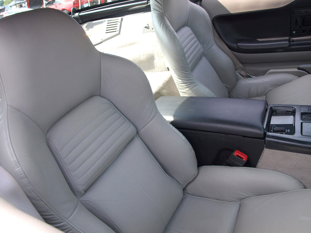 Gray OE-Style Vinyl Seat Covers for 1994–1996 C4 Corvette