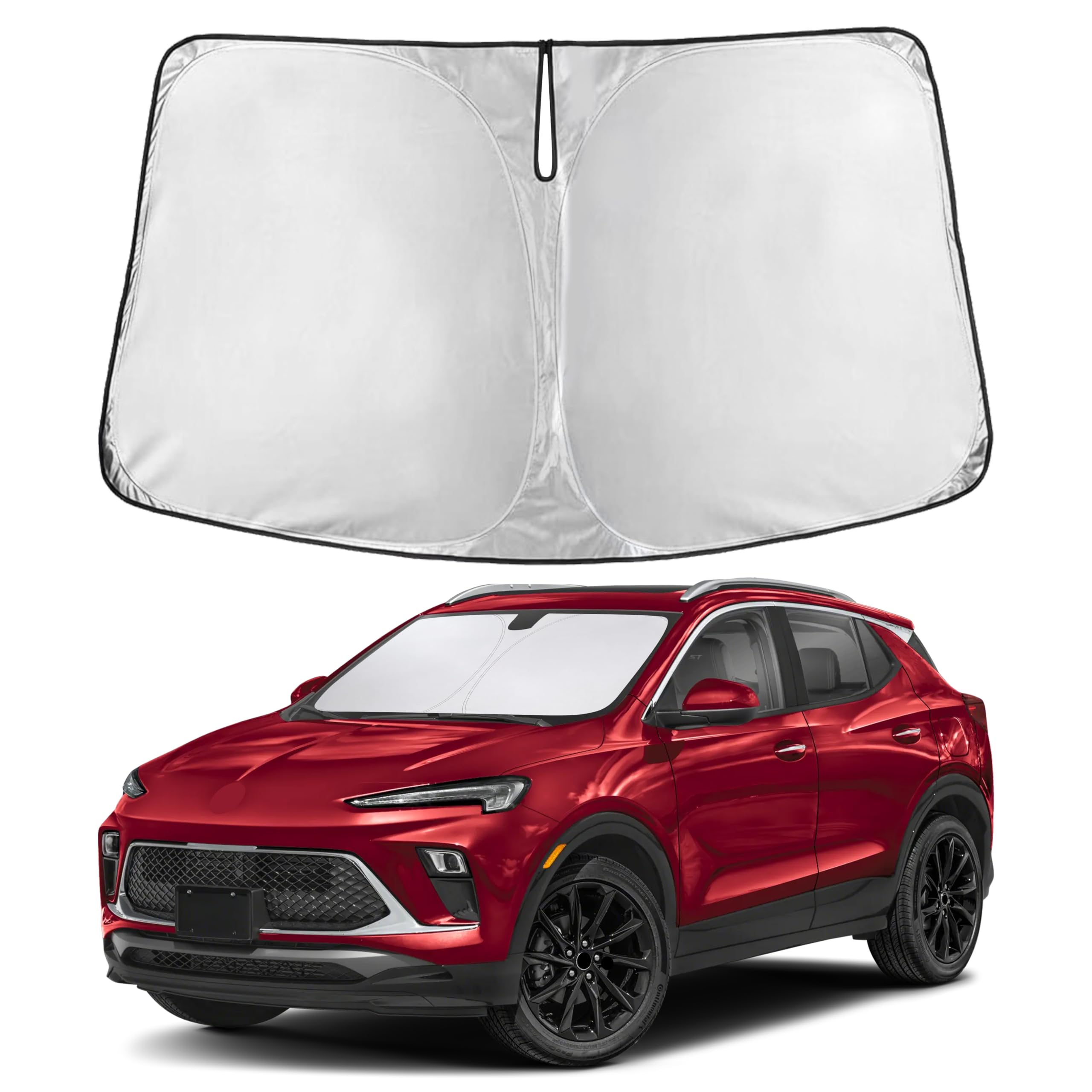 Reflective RV Windshield Sunshade for UV & Heat Protection