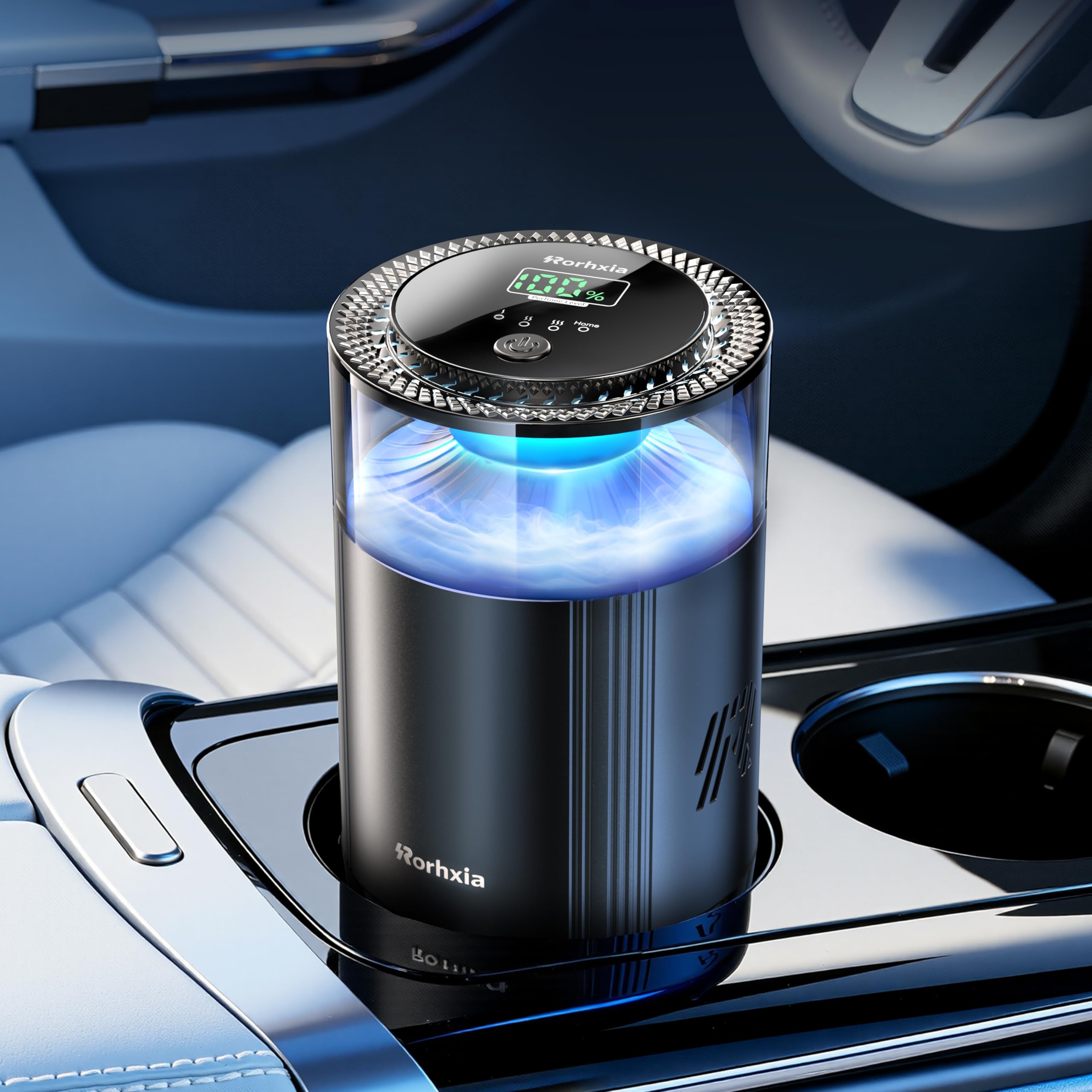 Smart Car Air Freshener with Automatic Fragrance Diffuser