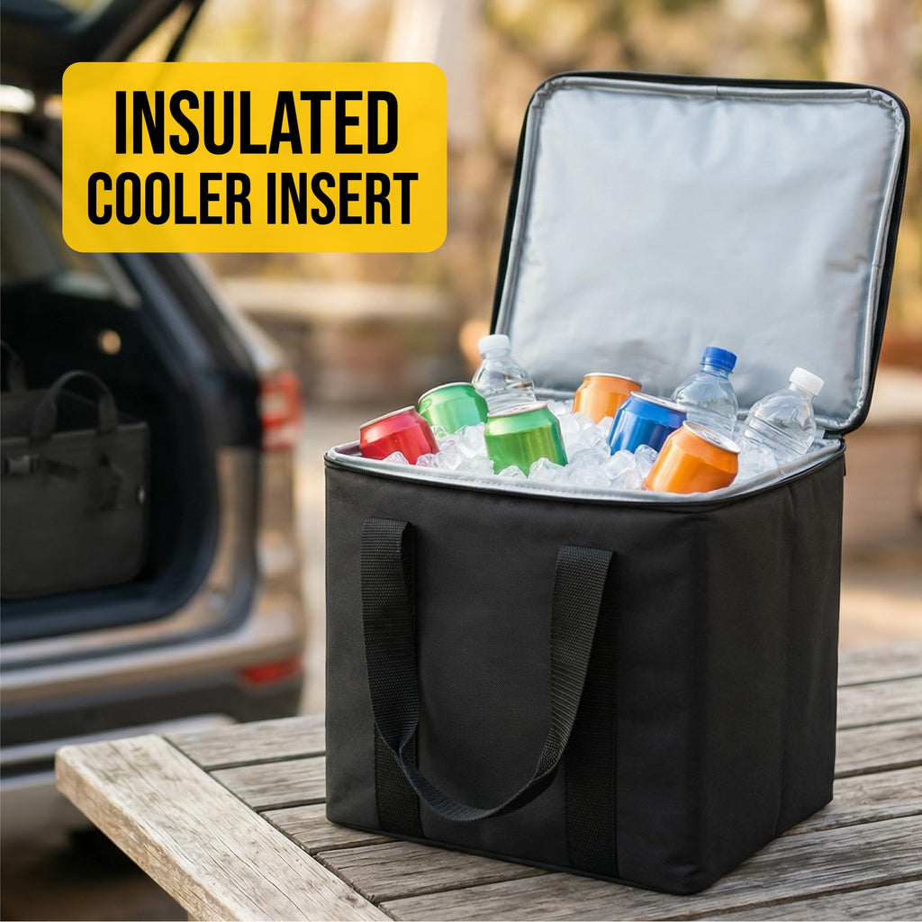 Durable Car Trunk Organizer for Storage & Cargo Management