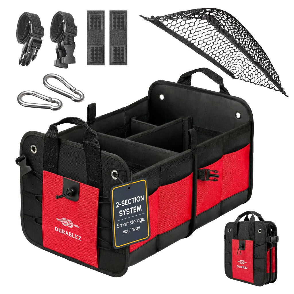 Durable Car Trunk Organizer for Storage & Cargo Management