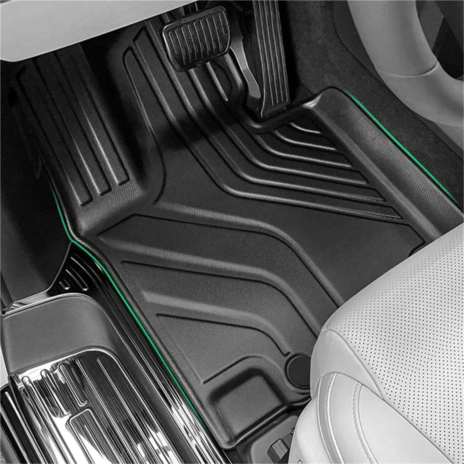 Black TPE Waterproof Floor Mats for Lixiang MEGA 2024