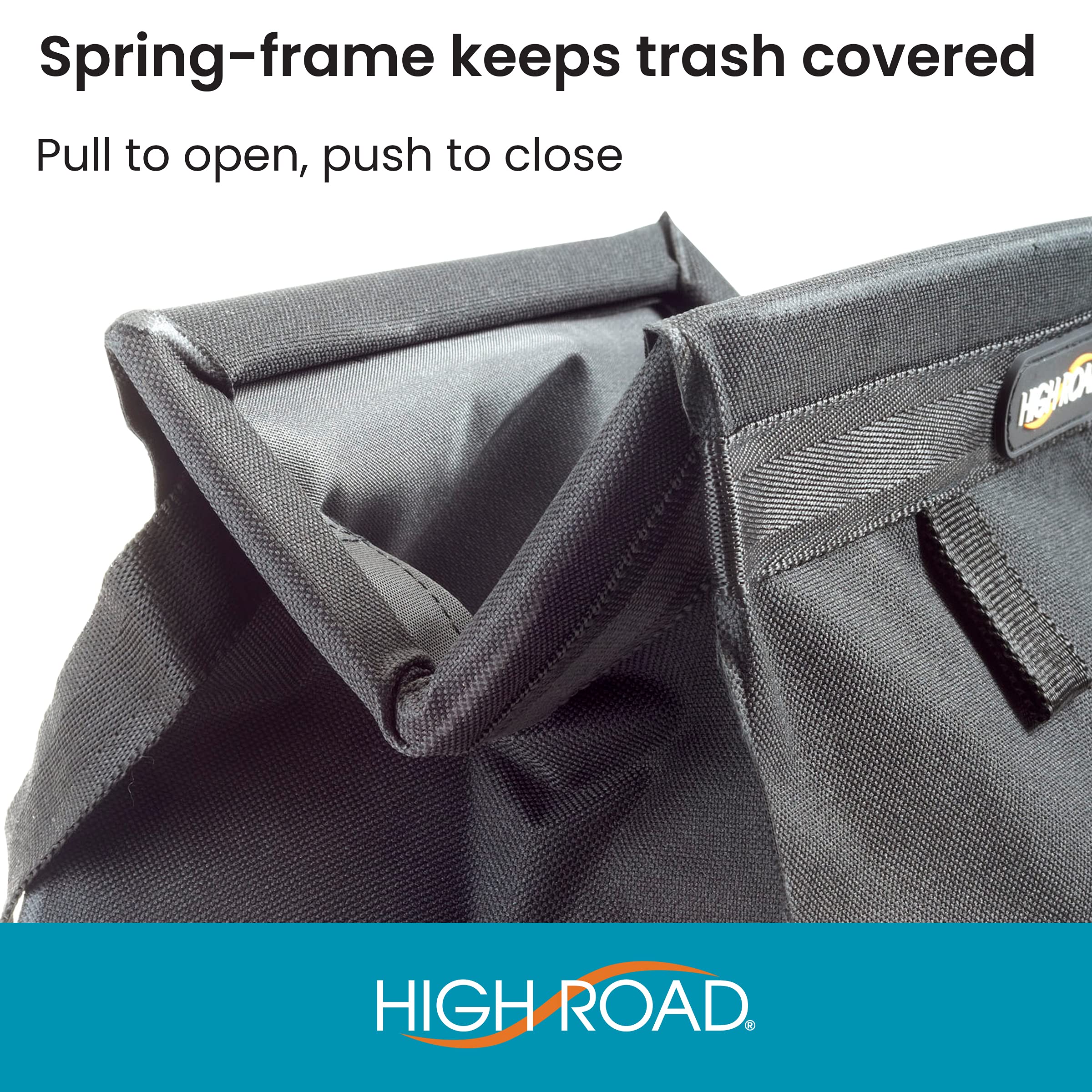 2-Gallon Car Organizer with Trash Bin & Tissue Holder