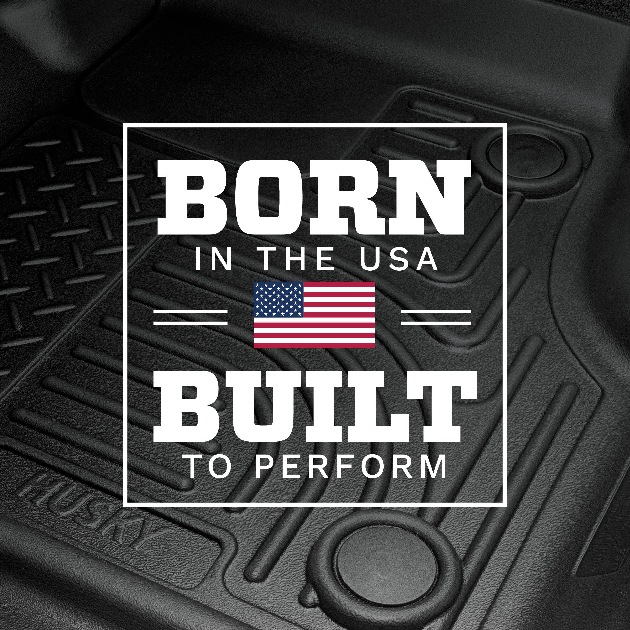 All-Weather Floor Mats with Raised Edge Protection