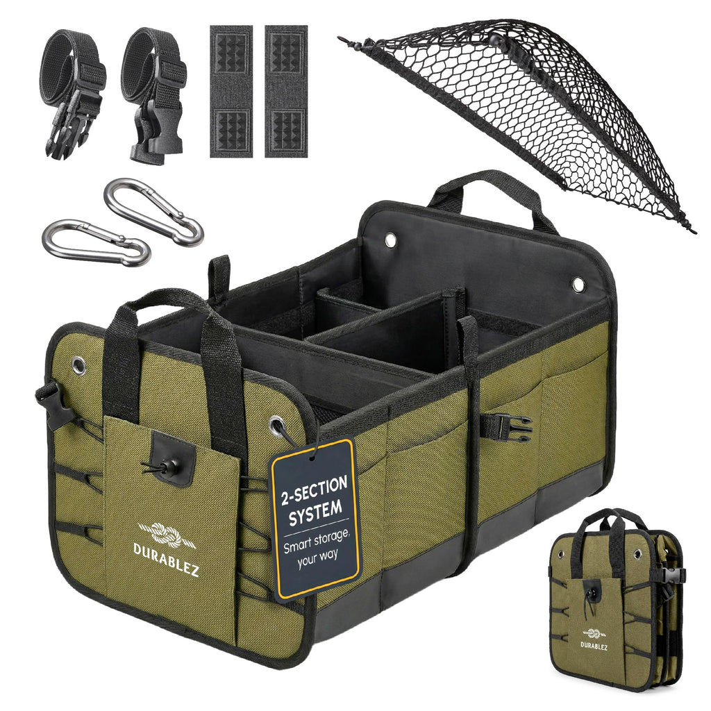 Durable Car Trunk Organizer for Storage & Cargo Management